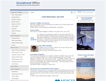 Tablet Screenshot of investmentoffice.com